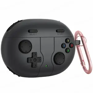 Silicone Earphone Case with Keychain, Anti-lost Shockproof Protective Cover Compatible with Beats Studio Buds + (2023) / Beats Studio Buds (2021) Protection