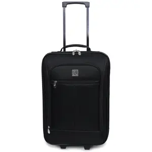 Protege 18" Softside Pilot Case Carry-On Luggage, Black