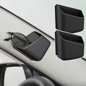 Car Fashion Eyeglasses Phone Holder Set, Anti-Slip Dual Layer Design, Suitable for Suv and Trucks, Durable and Simple Appearance