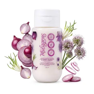 Milagros Beauty Onion & Peptide Anti-Frizz Conditioner Mini — Keratin, Amino Acids & Red Onion | Instant Detangling, Breakage Prevention, Silky Strong Hair from First Use