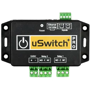 uSwitch Pro+ Wifi/Ethernet Relays and I/O