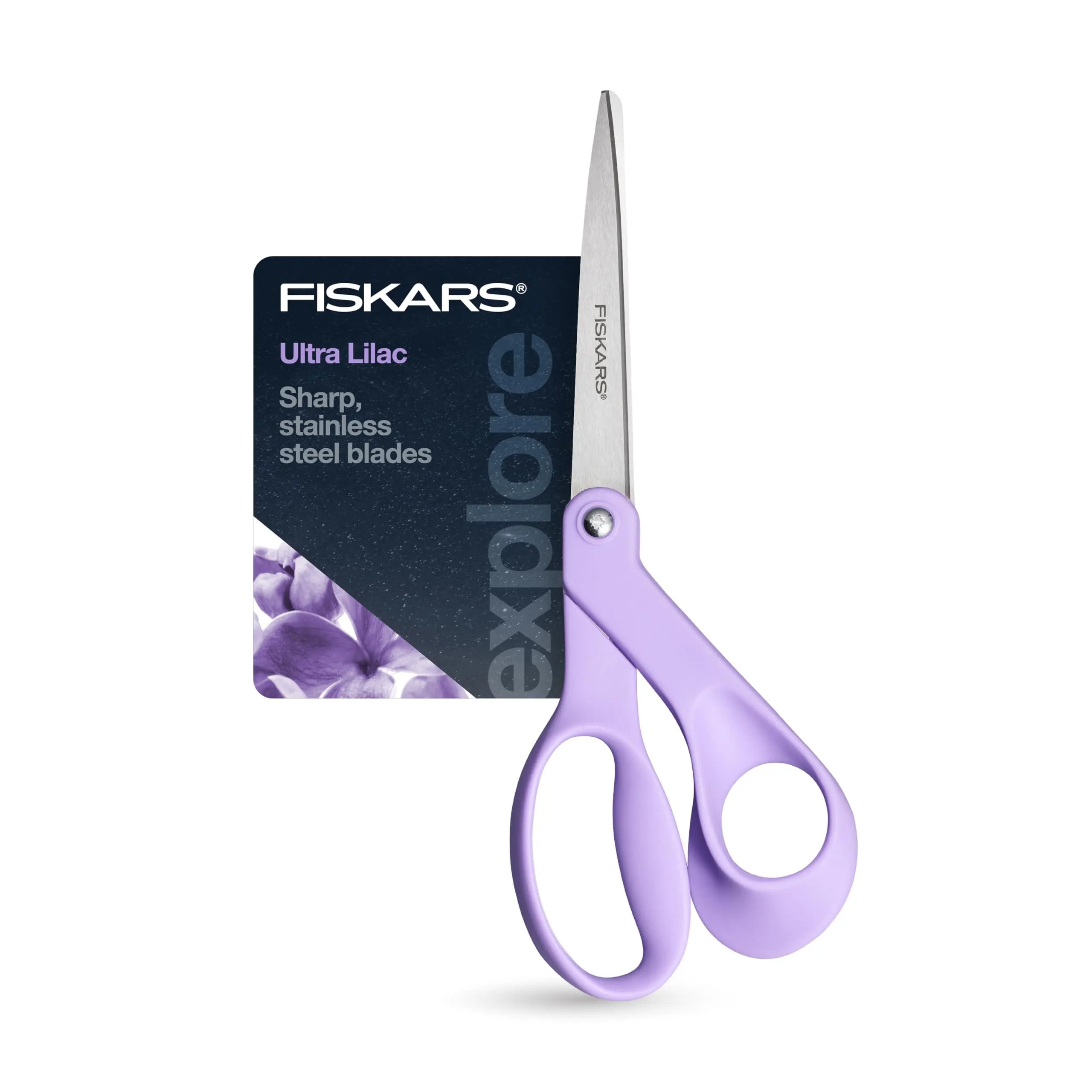 Fiskars Ultra Lilac Scissors, Explore Design Collection Fiskars Ultra Lilac Scissors, Explore Design Collection