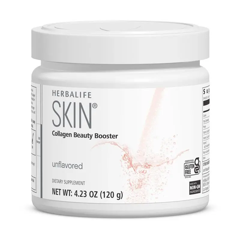 Herbalife Skin Collagen Beauty Booster Unflavored 6.03 oz for Radiant Skin, Hair & Nails with Bioactive Peptides & Vitamins Gluten-Free