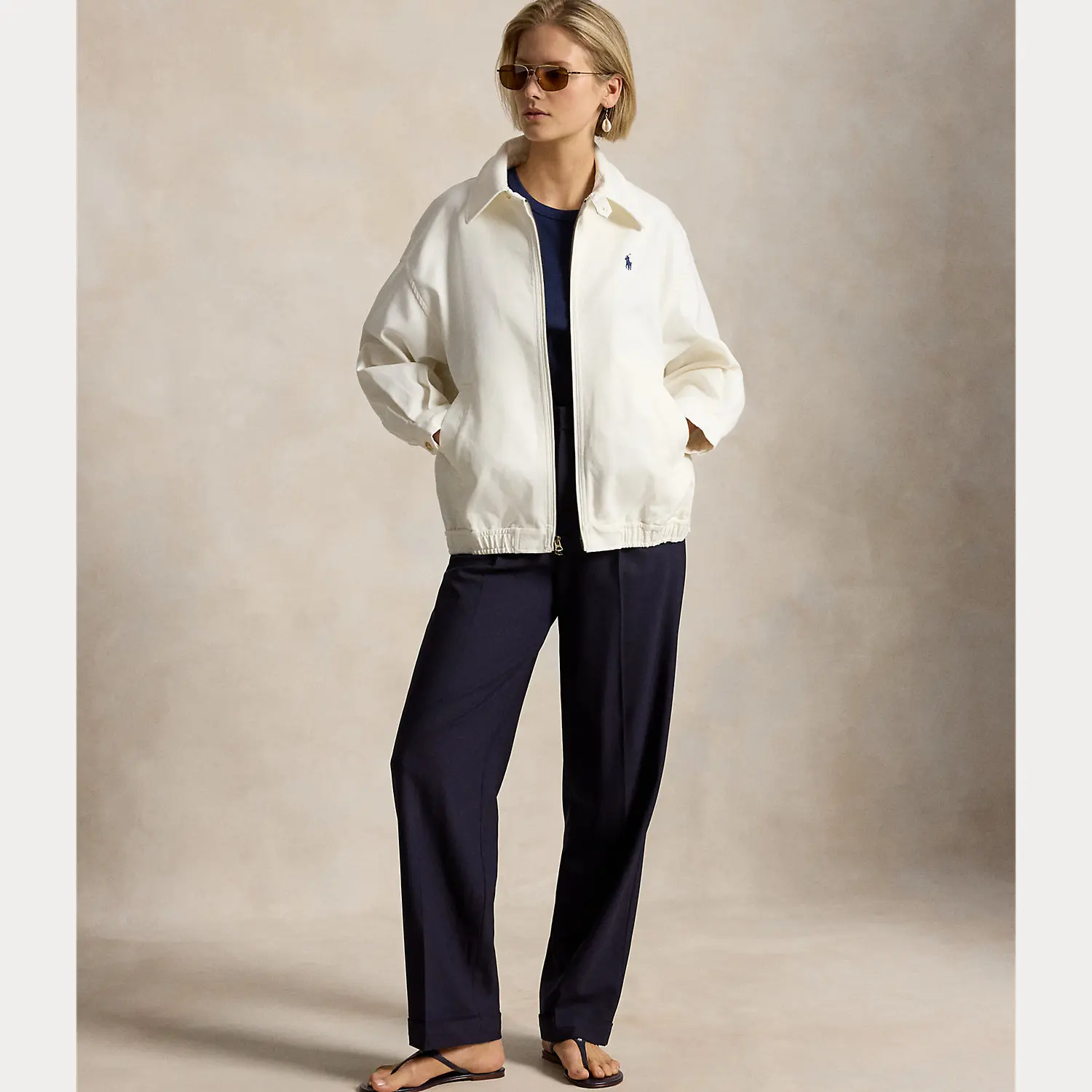 Polo Ralph Lauren - Oversized Cotton Windbreaker