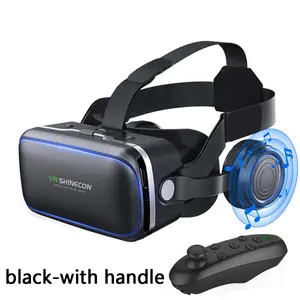 Multifunctional Virtual Reality Glasses, Portable Head-mounted Humanization Design 3D VR Glasses, VR Set for Gaming, Electronic Gadgets, VR Headset, VR Goggles