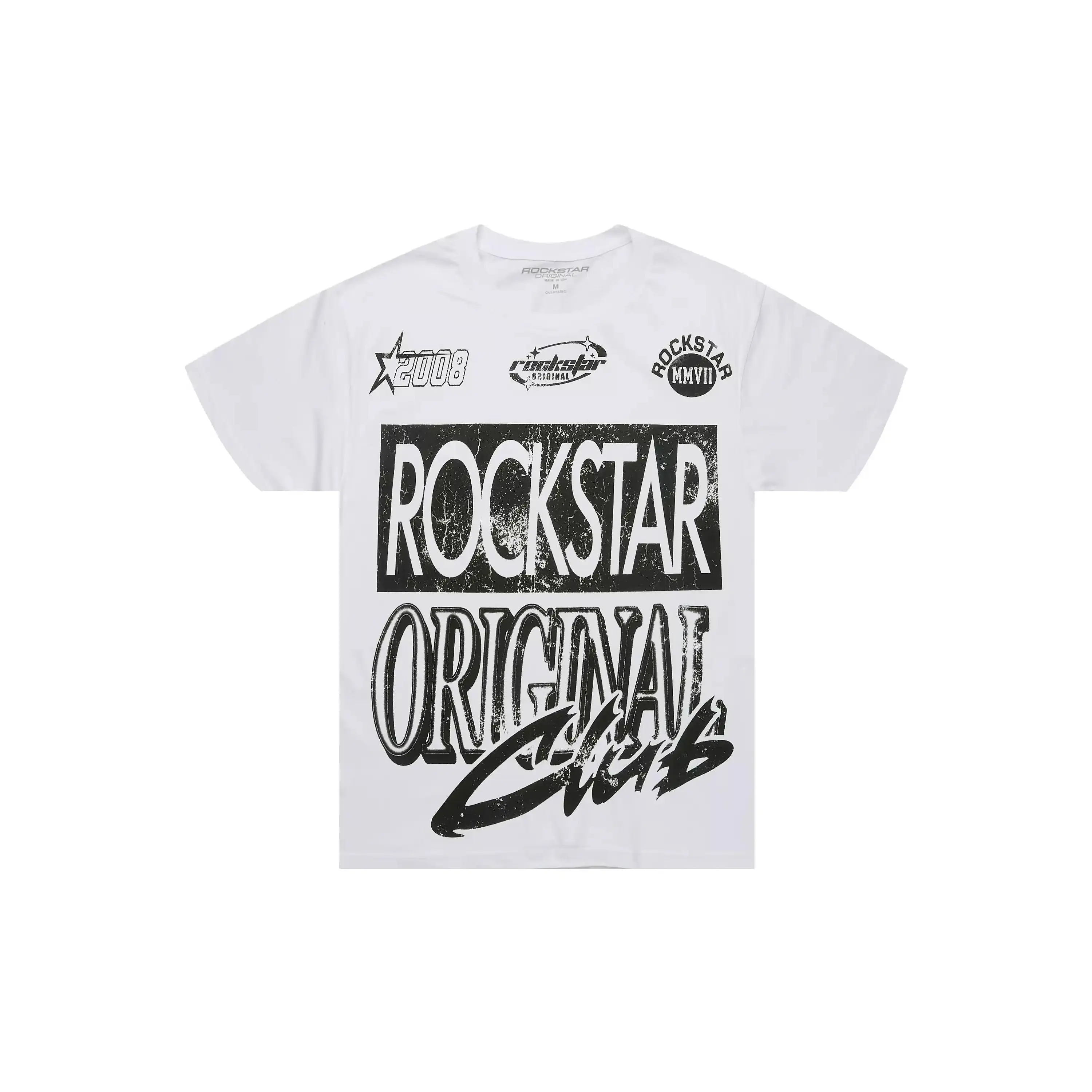 Rylok White/Black Oversized Graphic T-Shirt Rylok White/Black Oversized Graphic T-Shirt