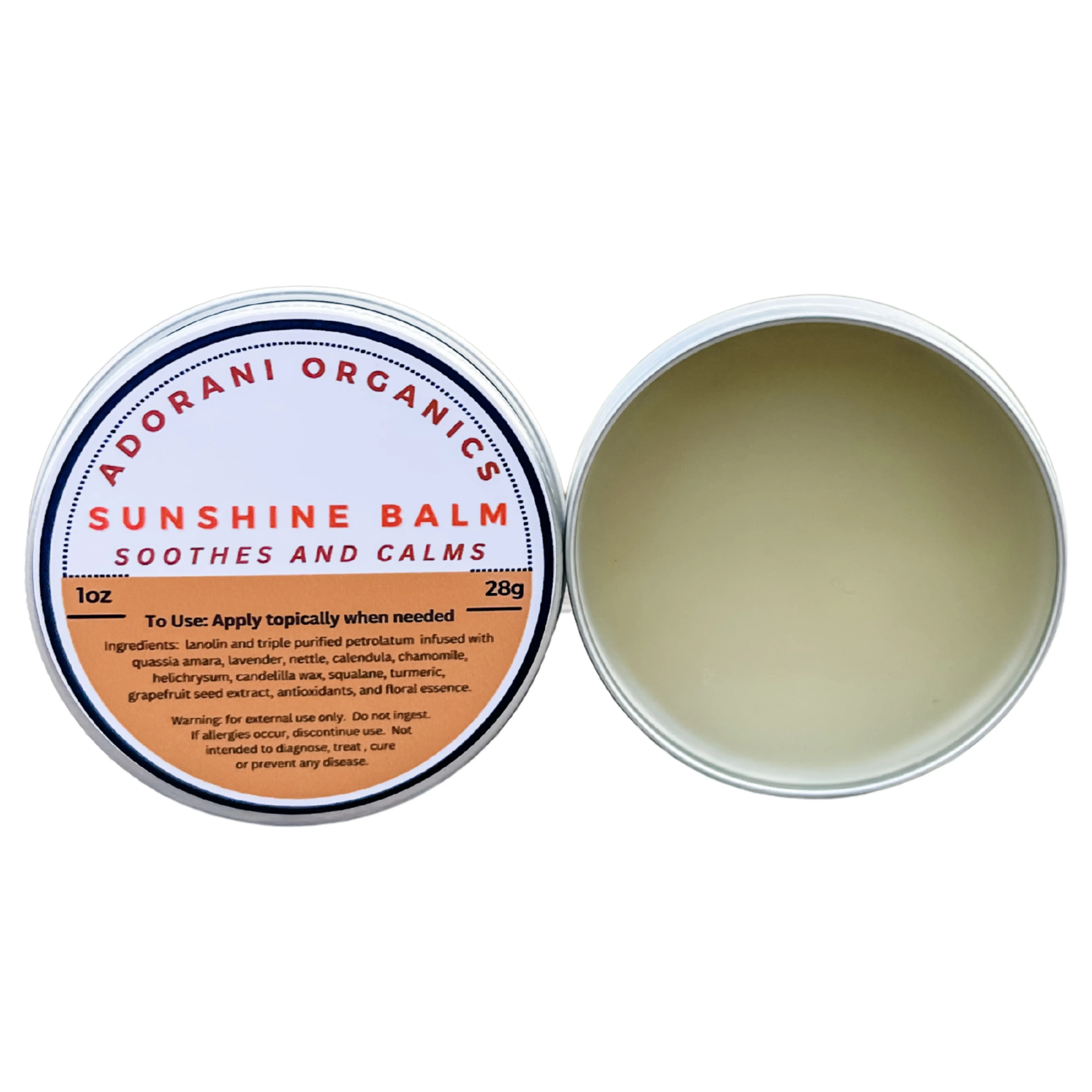 Soothing and Calming Balm 28g (Pure & Natural)