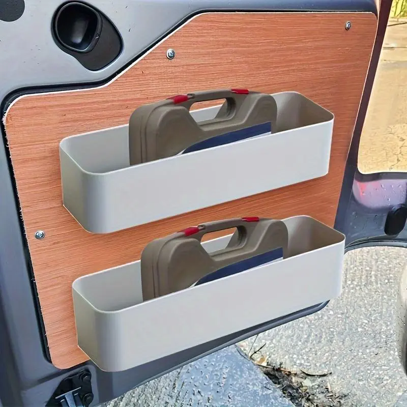 2pcs RV & Camper Storage Pocket Boxes - Durable Tool Organizer, Car Storage Organizers for Vehicle Exterior Accessories, Car Organizers and Storage