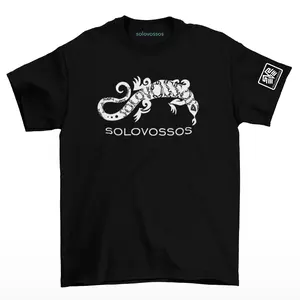 svs tribal iguana Menswear Top