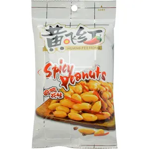 HUANG FEI HONG Roasted Spicy Peanuts, 210g Crunchy Snack, with Bold Chili Seasoning and Spicy Coating HUANG FEI HONG Roasted Spicy Peanuts, 210g Crunchy Snack, with Bold Chili Seasoning and Spicy Coating