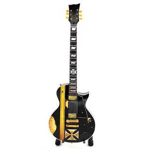 Miniature Maltese Cross Guitar JAMES HETFIELD with Free Display Stand Collectible GIFT