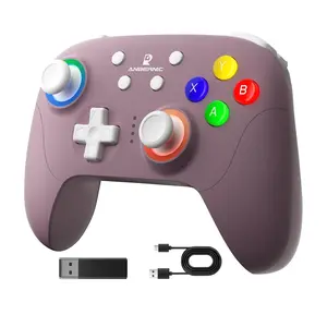 RG P01  Gaming Controller Compatible with   Controllers RG P01 2.4G Controller Gamepad for /PC/Steam/iOS/Android/ Hall Effect RGB Lights