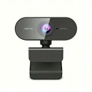 1080P Webcam Auto Focusing Plug And Play Web Camera Full HD Cam Microphone For PC Laptop For Video Calling Recording Conferencing Gaming With Noise-Reducing Mic