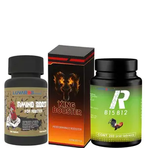 Poultry Nutrition Bundle | Aminoboost 200 tab  + King Booster 60ml + B12 B15 200 tab