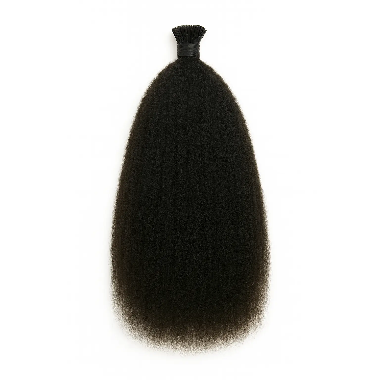 Kinky Straight K-tip Hair