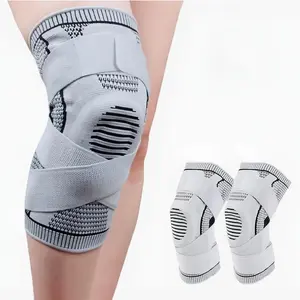 Knee Braces, 2-Pack, KneeSupport Compression Sleeves, Knee Supporter, Fitness SportsKnee Braces, Runners Knee Brace, Women's & Men's CompressionSuitable for Running, Fitness, Basketball, Protect Leg