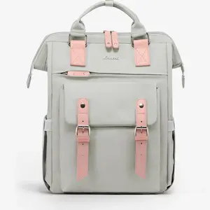 Women's Work Backpack – Fits 17" Laptop, USB Port, Perfect for Nurses, Teachers, & Travel LOVEVOOK