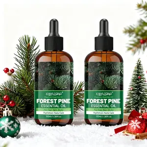 2 bottles of 100ml Forest Pine essential oil, nourish the whole body, inject soft and bright hair, lock moisture for the skin, and add luster to the nails. Use it to create head to toe care, suitable for both men and women, Premium Botanical Oils