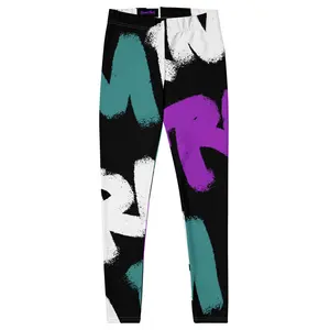 RM Graffiti (Purp/Teal) Leggings