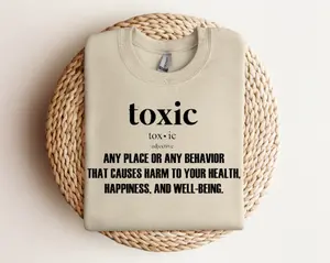 Toxic Mental Health Awareness DTF Transfers