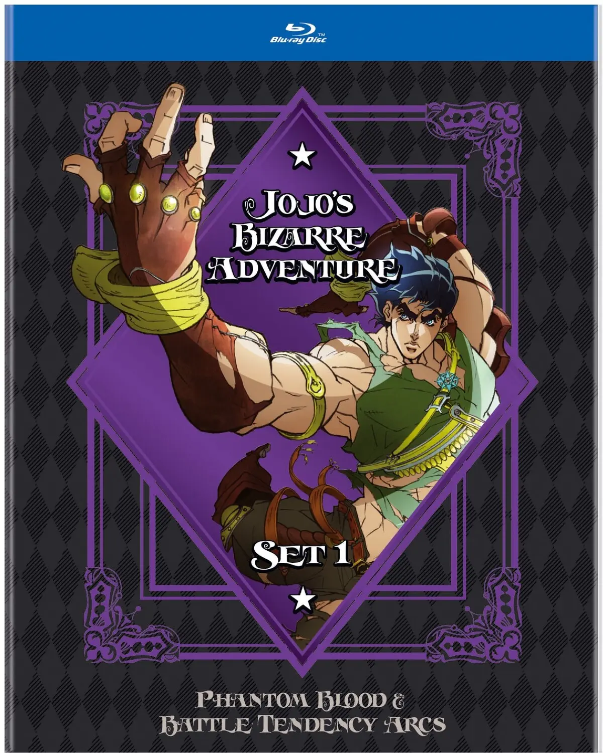 Jojo's Bizarre Adventure Set 1: Phantom Blood And confrontation Tendency  [BLU-RAY MOVIE] Boxed Set, Full Frame