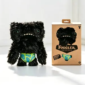 New Fuggler Ugly-Cute Plush Doll 9 Inch, Big Teeth Monster Stuffed Toy, Quirky Funny Design, Perfect for Kids & Collectors