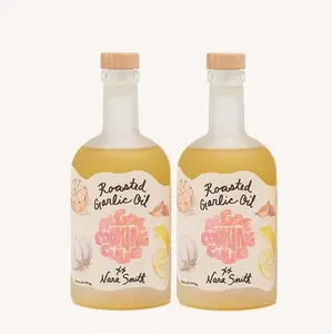 Nara's Roasted Garlic Oil 375ml - 2 Bottles