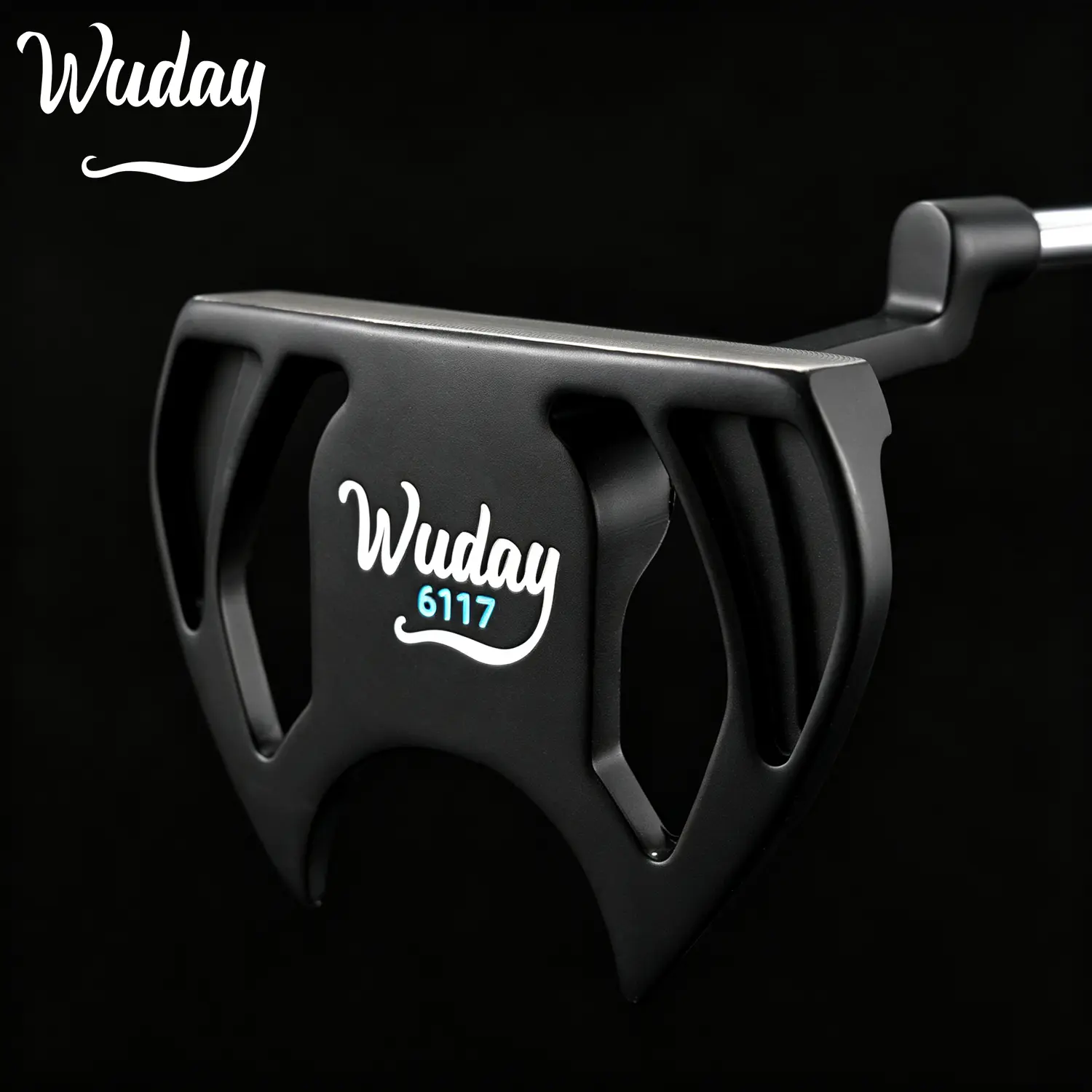 WUDAY Right/Left-Handed Golf Putter, Forged Stainless Steel Shaft, Low Center of Gravity Design, Non-Slip Grip with Alignment Line, Precision-Designed High-Quality Sohochic New Golf Equipment
