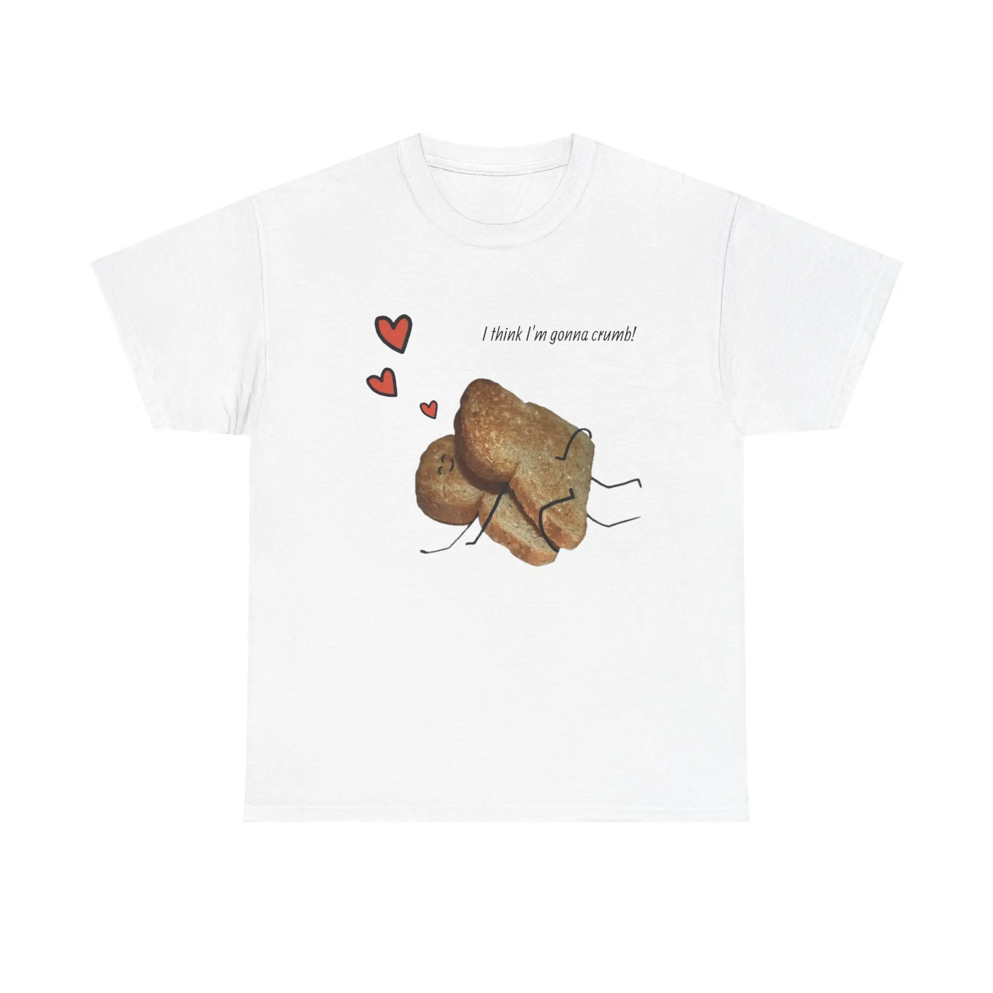 I Think I’m Gonna Crumb Funny Toast Meme Shirt |   Cute Dirty Humor Graphic Tee Gift