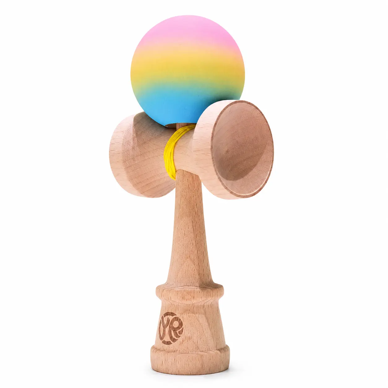 Professional Competition Kendama - Beech Wood Skill Toy with Ethereal Gradient Finish, Japanese Wooden Ball and Cup Game, Hand-Eye Coordination Trainer for Kids & Adults (Morning Aura)
