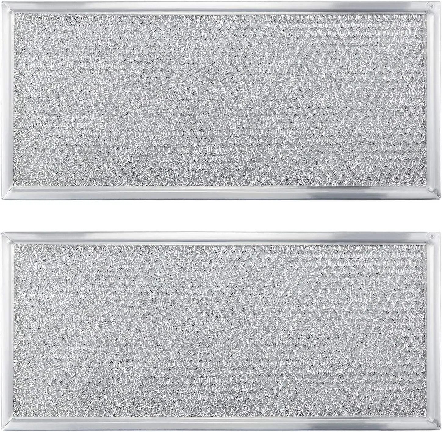 W10208631A Microwaves Grease Filter Approx. 13" x 6"- Replacement for Whirlpool GE Microwaves - Pack of 2