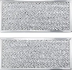 W10208631A Microwaves Grease Filter Approx. 13" x 6"- Replacement for Whirlpool GE Microwaves - Pack of 2