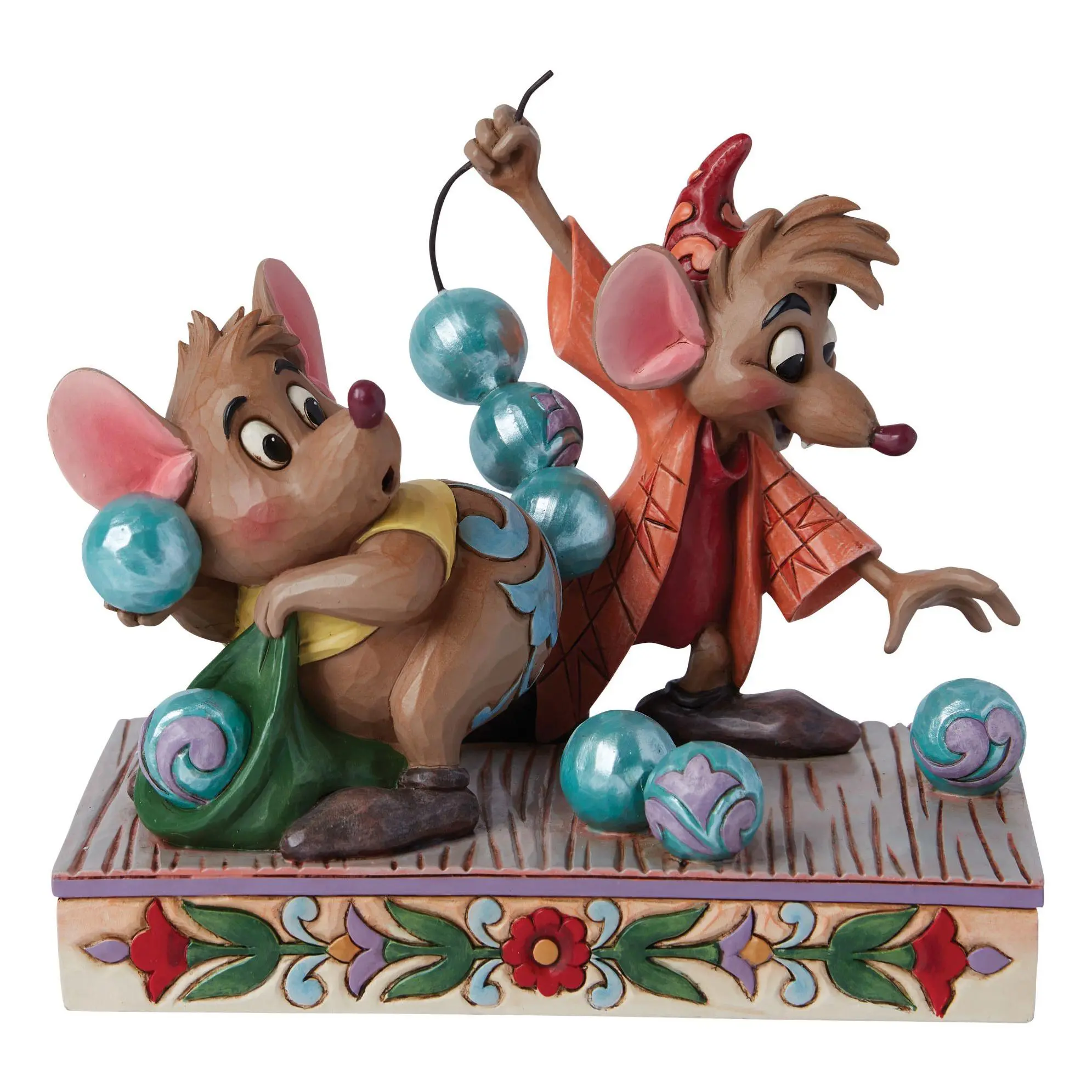 Disney Traditions Jaq and Gus Figurine