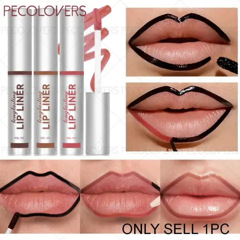 1PC Matte Peel-off Lip Gloss, Lip Flawless, Stackable, Perfect Christmas Gift, Create A Variety of Color Makeup for Your Lips, Cosmetic, Lip Product, Lip Products Makeup