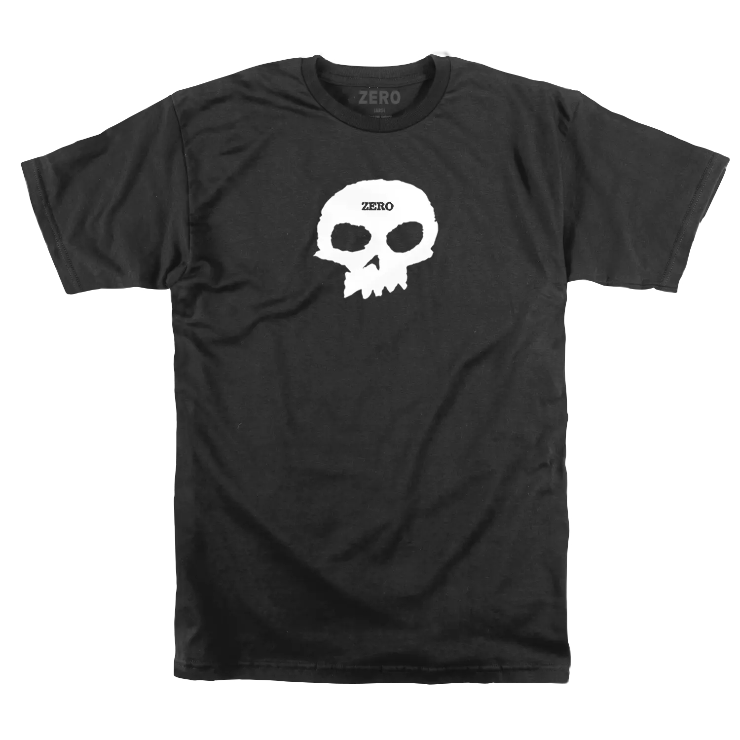 SINGLE SKULL S/S - BLACK/WHITE