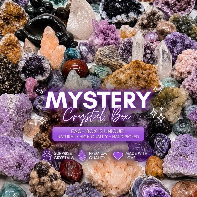 Mystery Crystal Box (Each Order Gets TY Gift as Well as Confetti Scoop!)