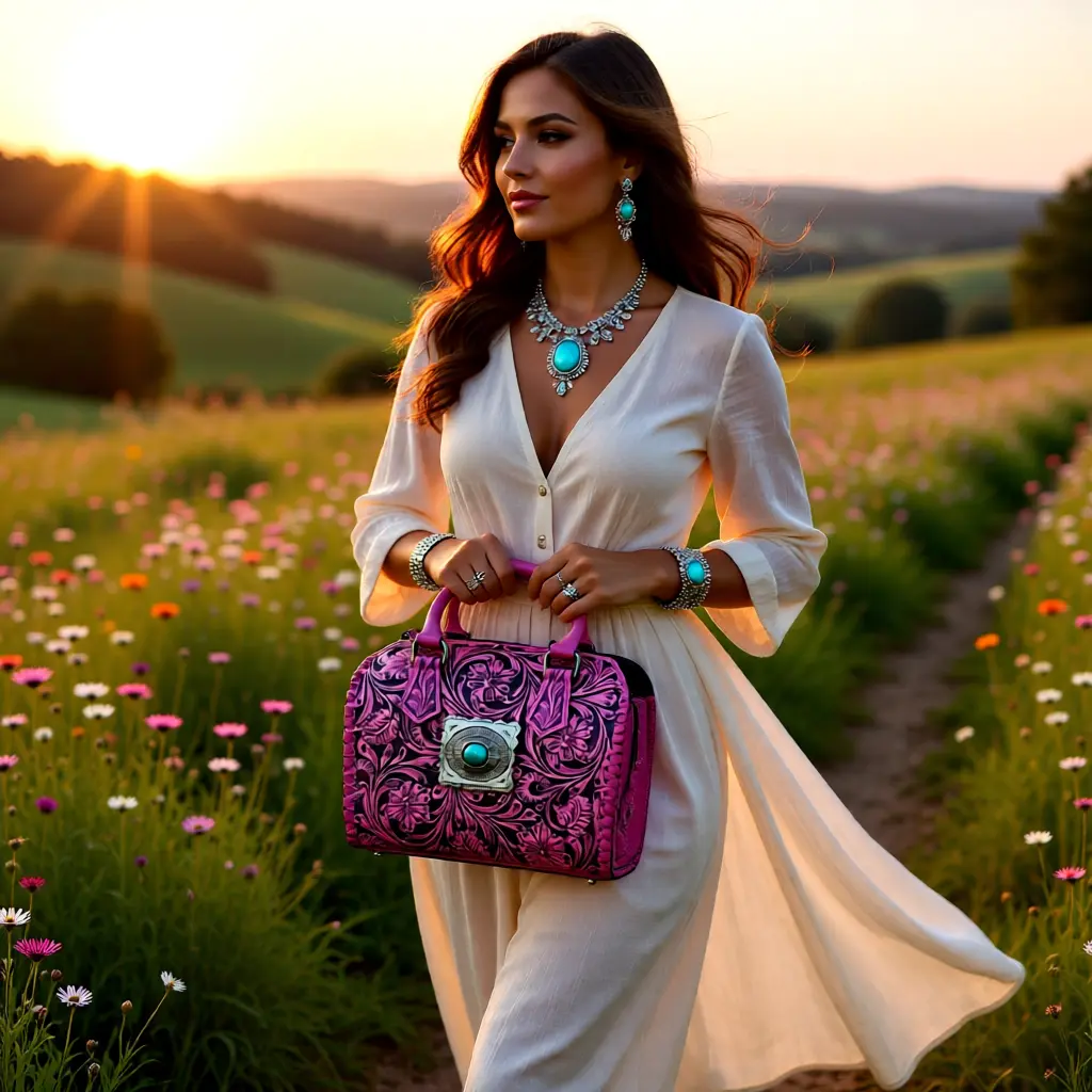 Cowgirl Blossom Speedy Bag