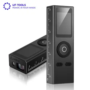 Laser Measuring Tool AquilaPro 131ft Range, Laser Tape Measure ±0.078 Inch Accuracy, Compact Laser Measuring Tape with USB Charging, 6in1 Laser Distance Measuring Tool