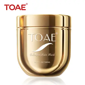toae Collagen Hair Treatment Deep Repair Conditioning Argan Oil Collagen Hair Mask Essence for Dry Damaged Hair All Hair Types 16.90 oz 500ml
