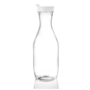 Clear Plastic Pitcher With Lid 50 oz. - 1 Pack