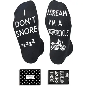 HAPPYPOP Transportation Gifts for Men Women - Motorcycle Tractor Train Socks