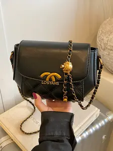 Women's Fashion Versatile Solid Color Quilted Crossbody Bag, New Lightweight Design, Stylish and Practical Shoulder Bag for Daily Use