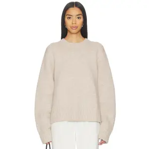 EAVES x Coco Emely Structured Sweater in Oatmeal