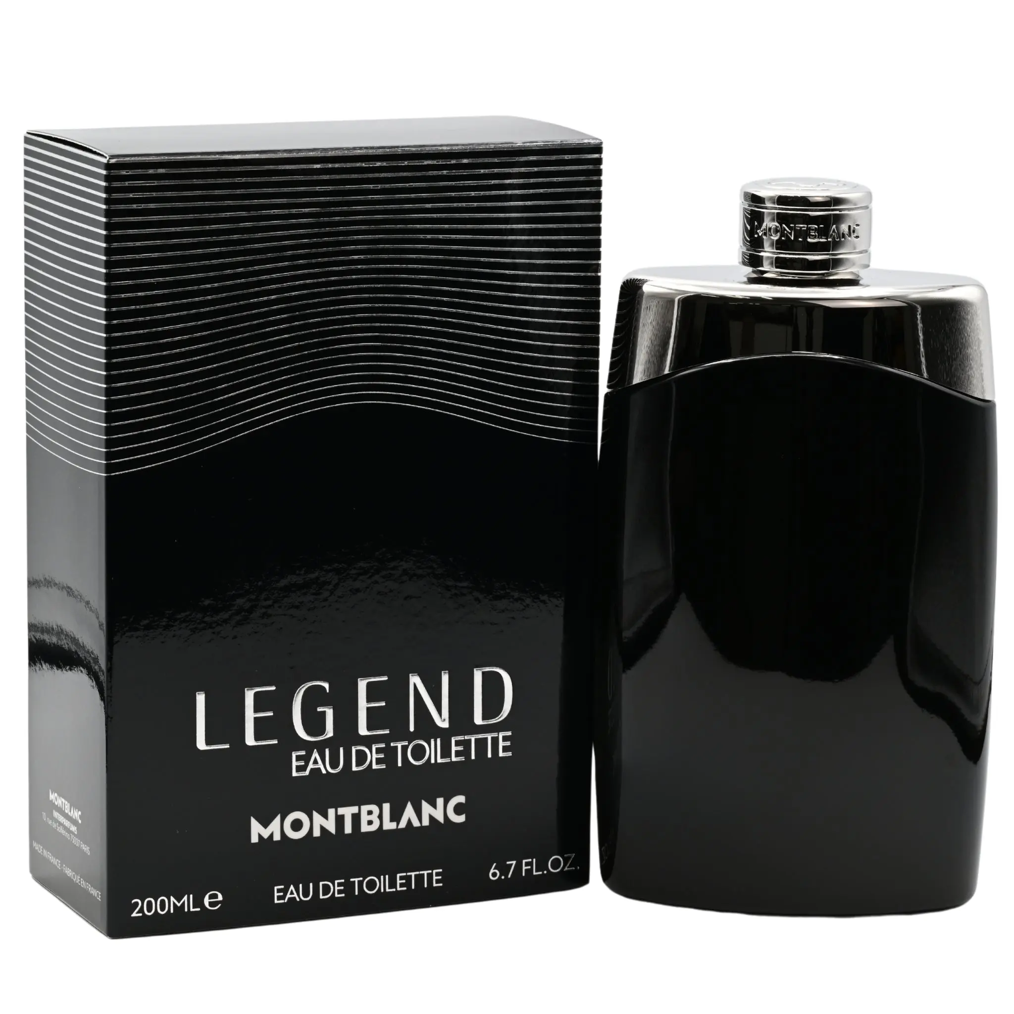 Montblanc Legend Men's Citrus-Woody Aromatic Bergamot EDT Cologne, 6.7 fl oz Daily Use Men's Fragrance, New in Box Packaged Boxed Option, Boxed Men's Fragrance
