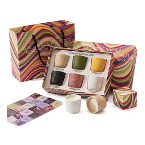 Luxury Scented Candle Gift Set, Premium Aromatherapy Candles with Natural Essential Oils, Elegant Home Decor & Perfect Gift for Women