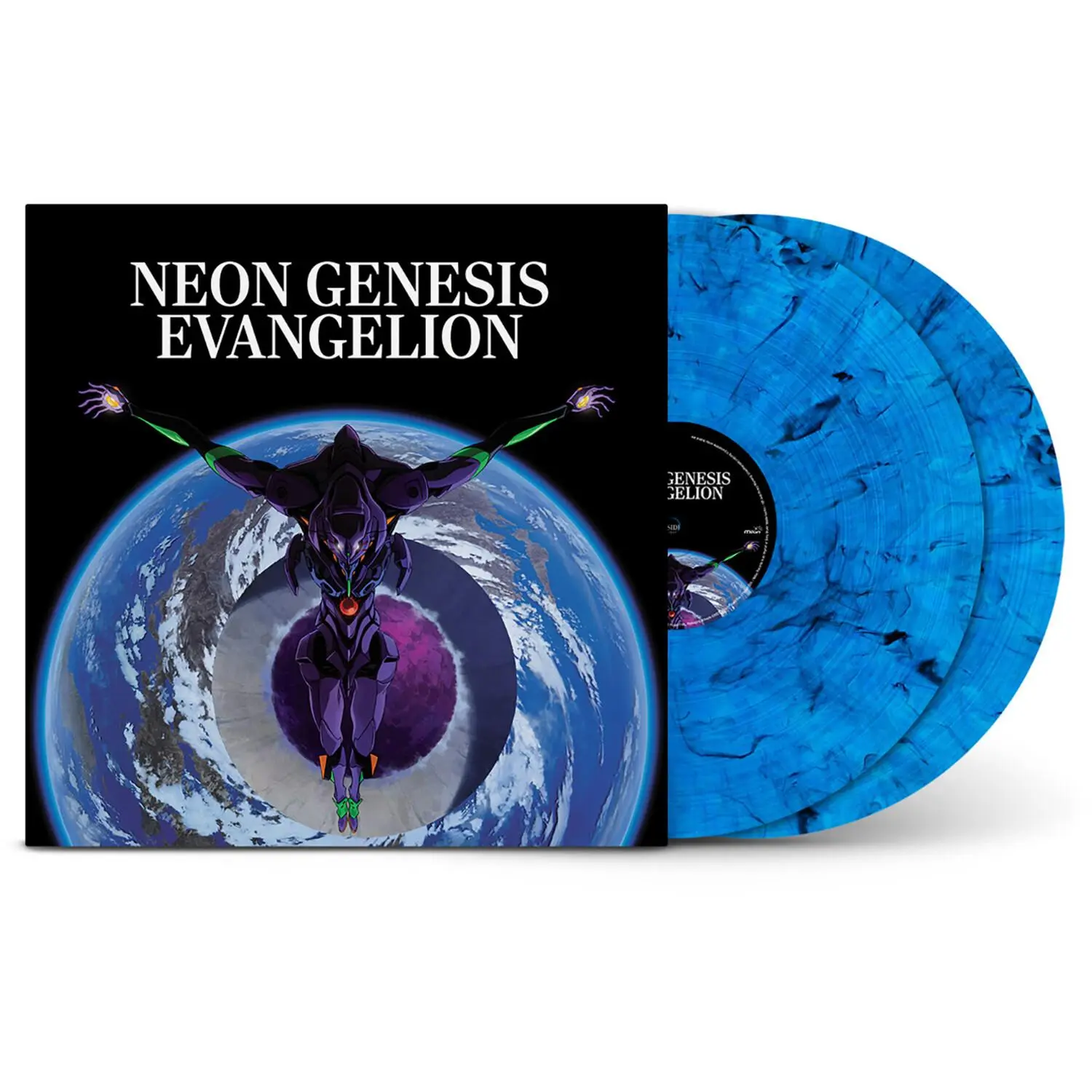 Shiro Sagisu - NEON GENESIS EVANGELION (Original Series Soundtrack)  [VINYL RECORD - LP] Blue, Colored Vinyl, Gatefold LP Jacket, 140 Gram Vinyl, Smoke