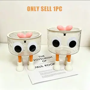 Bathroom tissue paper cover storage box, desktop hair clip transparent acrylic storage and organization box, Tissue Holder