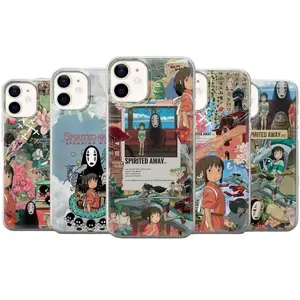 Spirited Away Phone Case Ghibli Fantasy Compatible with iPhone 11, 12, 13, 14, 15, 16, 17 & Samsung S22 S23 S24 S26 – check our available sizes