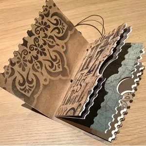 Wave Pattern Metal Cutting Mold for DIY Crafts, High-Quality Carbon Steel Die-Cut Tool for Scrapbooking and Card Making, Creative Embossing Kit