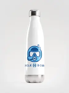 Circle H Scuba Scuba Stainless Steel Water Bottle